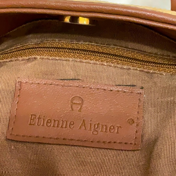Etienne Aigner Mini Woven Tote Bag - Picture 5 of 6